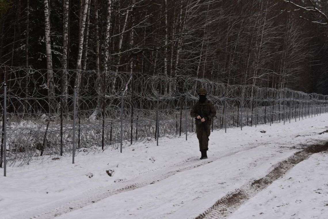 Погиб польский солдат