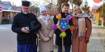 Як у Супраслі калядавалі этнічныя беларусы