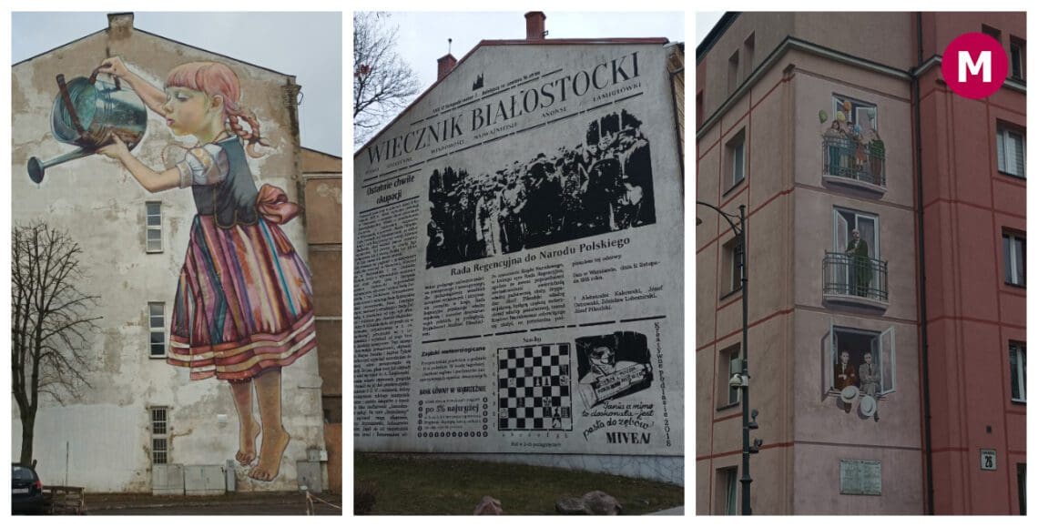 муралы в Белостоке