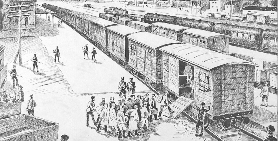 гадавіна першай дэпартацыі насельніцтва