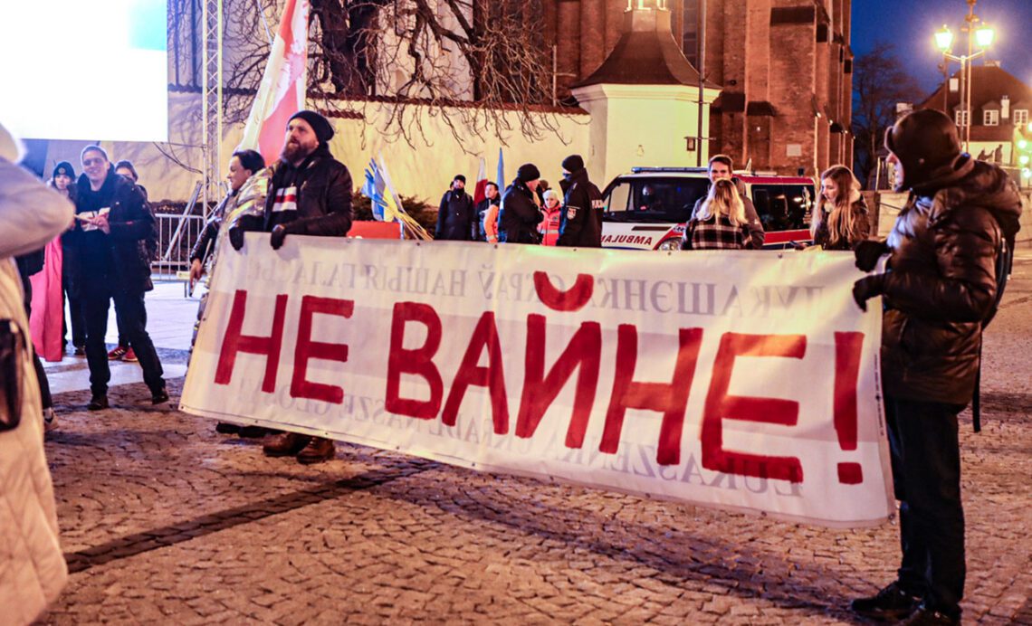 акцыя салідарнасці з Украінай