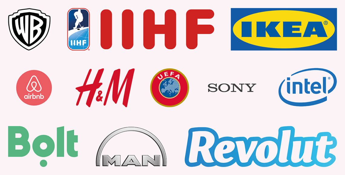 компании ушли из Беларуси