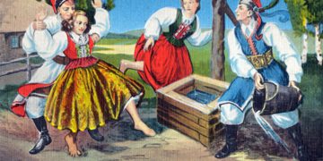 поливальный понедельник в Польше