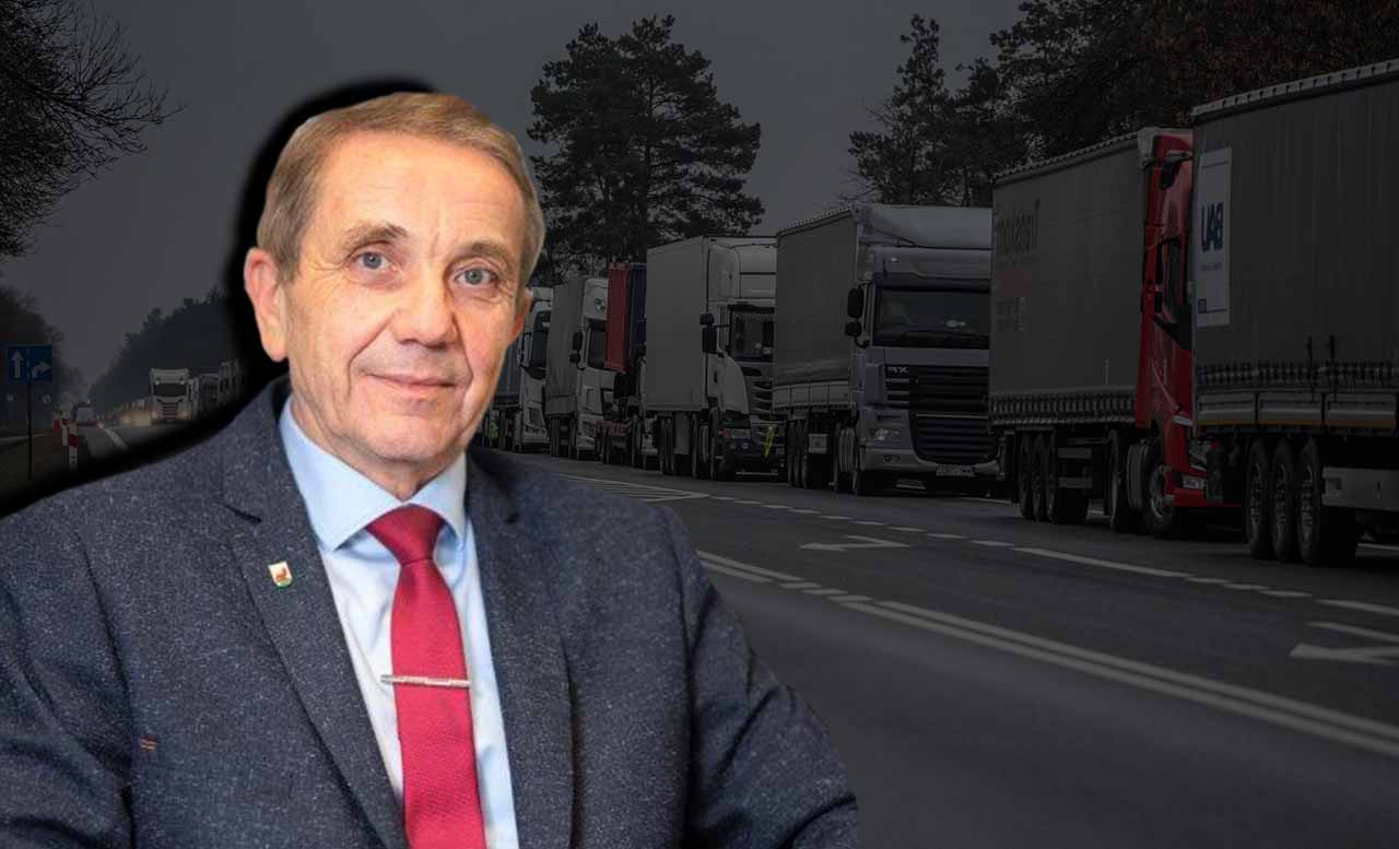 закрытие погранперехода для беларусских грузовиков