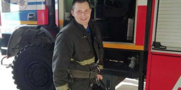 пожарного задержали на границе