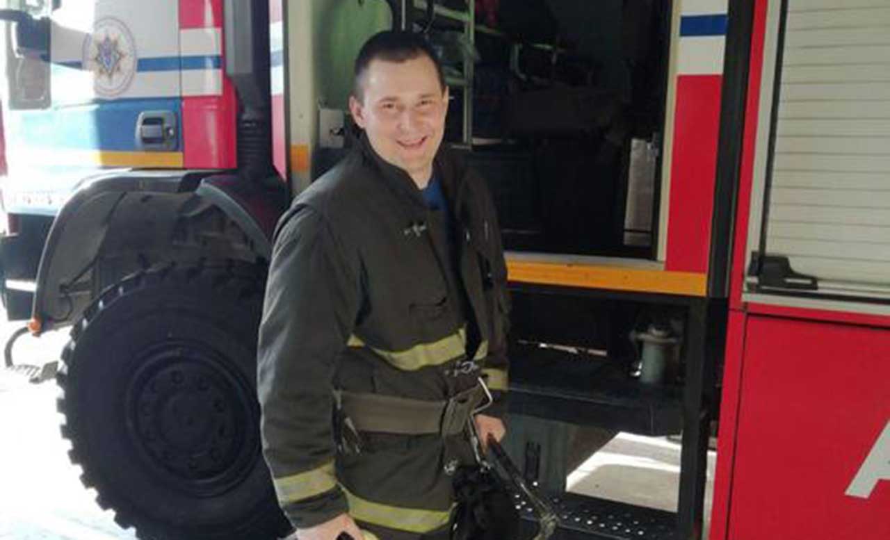 пожарного задержали на границе