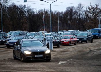 очереди на границе Беларуси и Польши