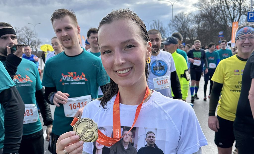 прабегла ў падтрымку беларускіх журналістаў