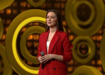 беларуска на конкурсе талантов в Польше