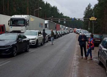 очереди на границе Беларусь Польша