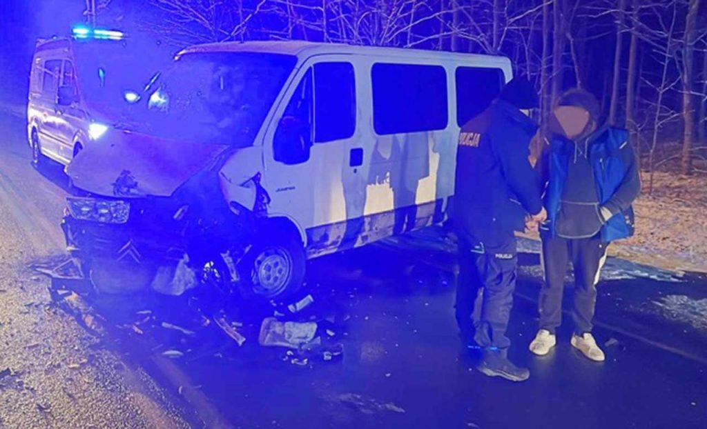 беларуса арестовали за аварию в Польше