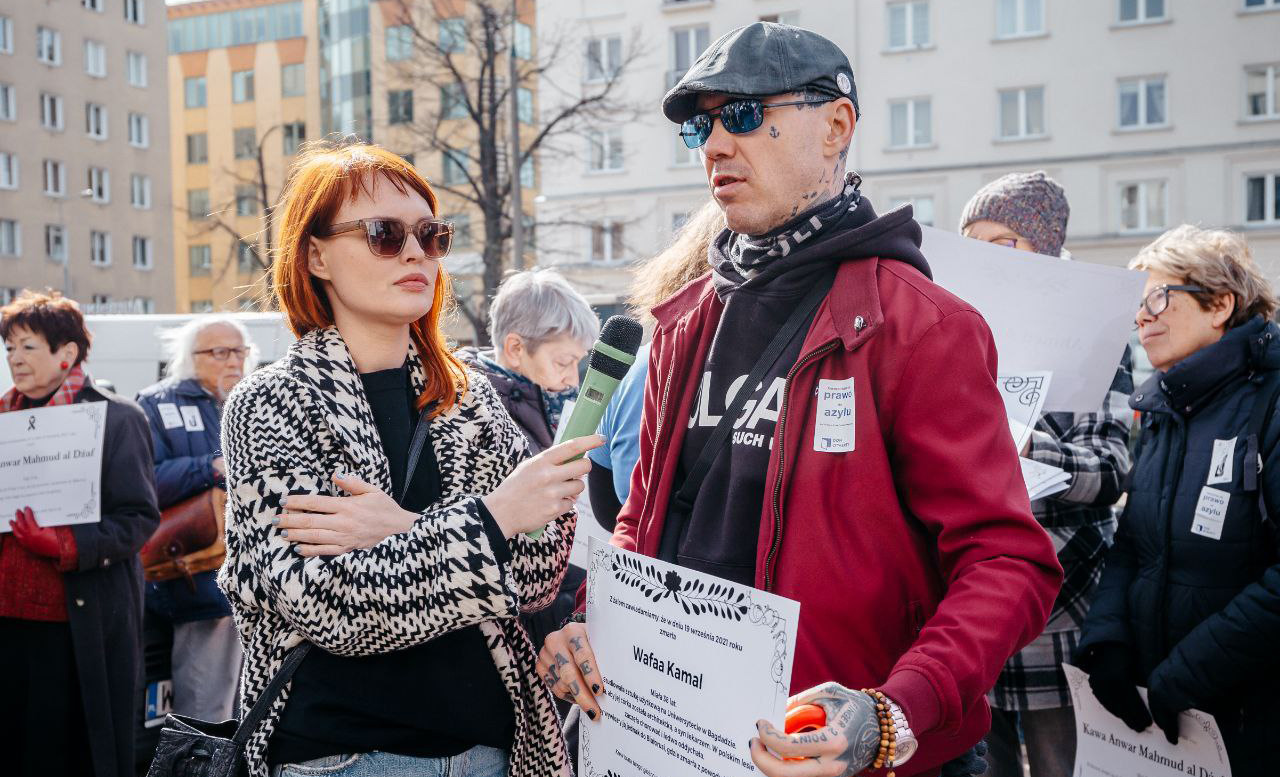 беларусский активист