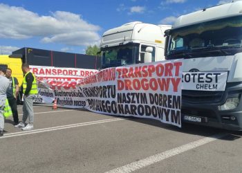 польские перевозчики протестуют