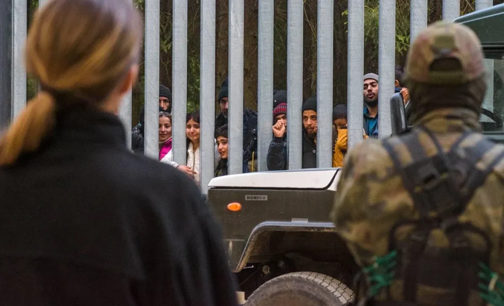 граница Польша и Беларуси