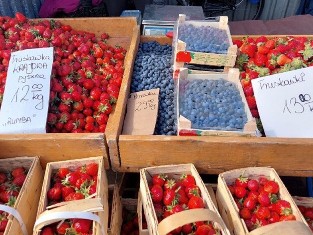 продуктовые рынки варшавы