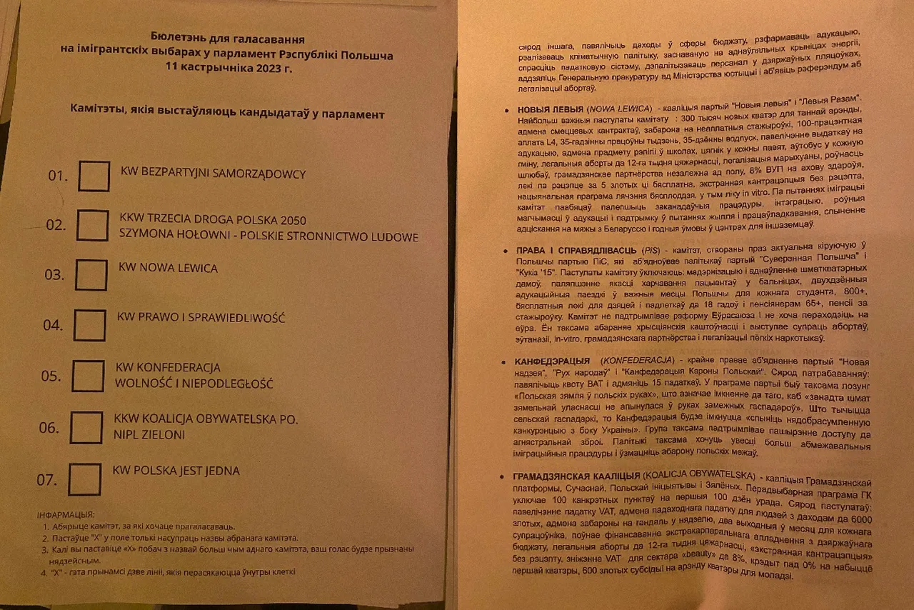 выборы в Польше