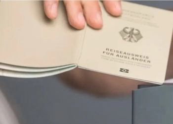 проездной документ иностранца в Германии