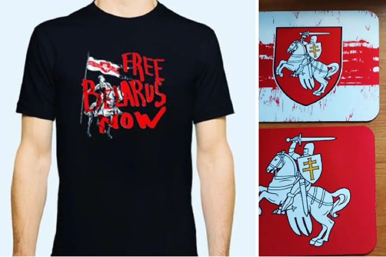 беларусская символика в Польше