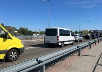 очередь на выезд из Польши в Беларусь
