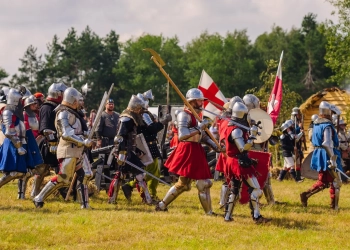 рэканструкцыя Грундвальдскай бітвы