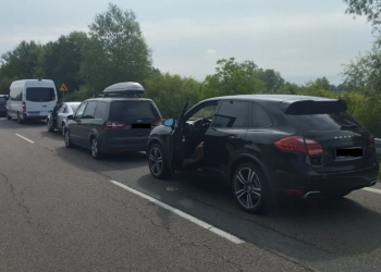 очереди авто на польской границе