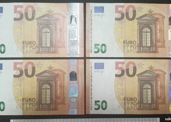 Фальшивые евро