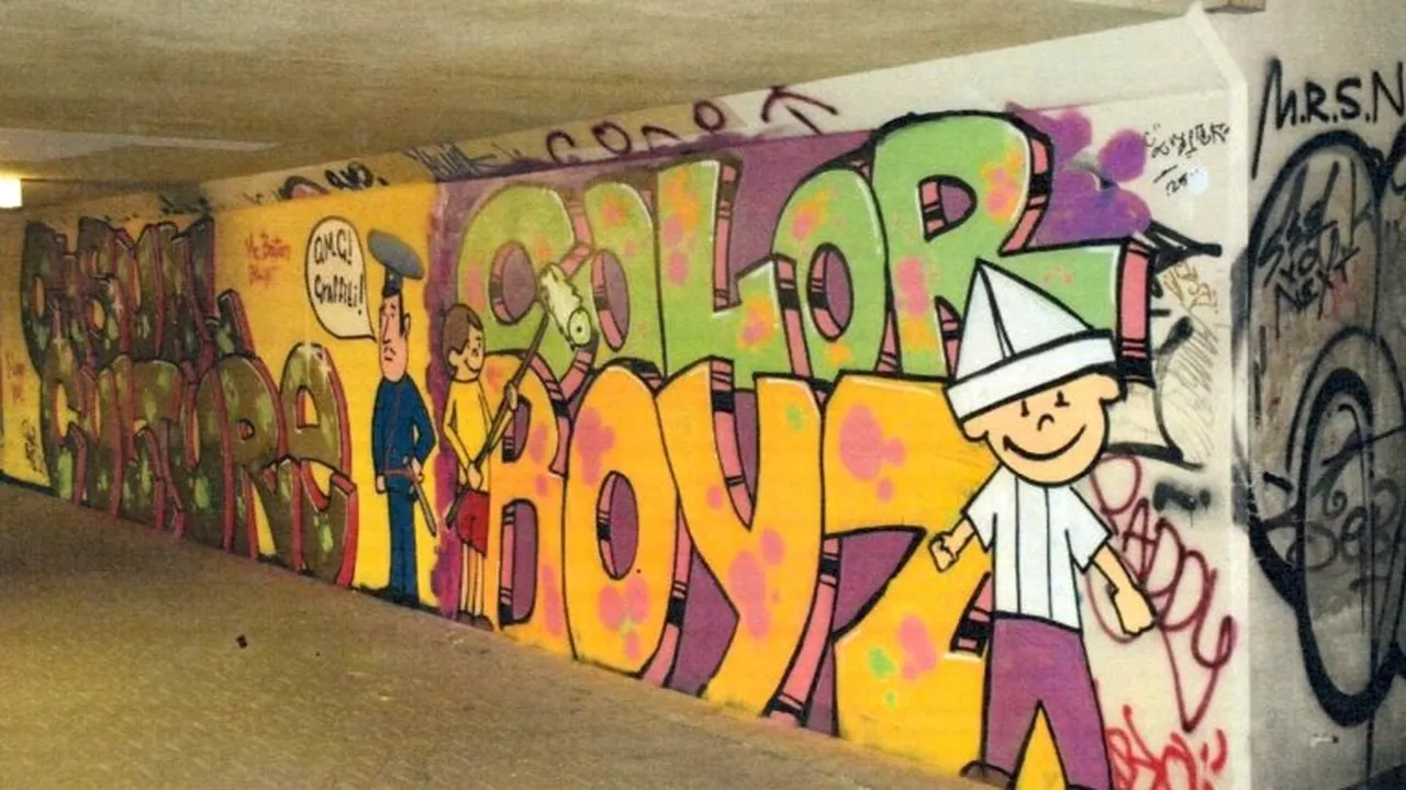 граффити в Варшаве