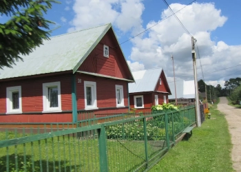 польская деревня на границе с Беларусью