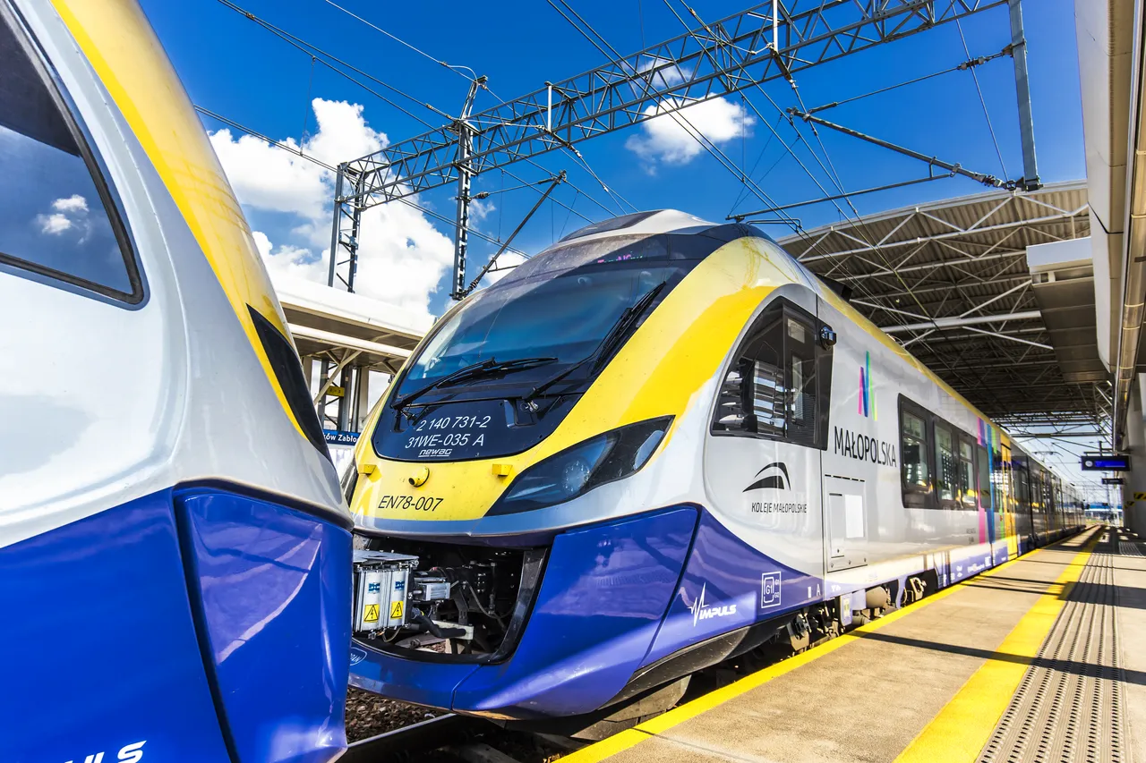 железная дорога в Кракове