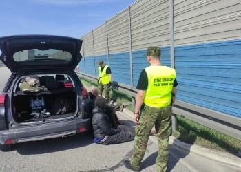 Задержали беларуса за перевозку мигрантов
