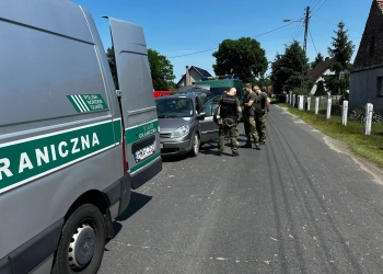 пограничный контроль на границе с Литвой