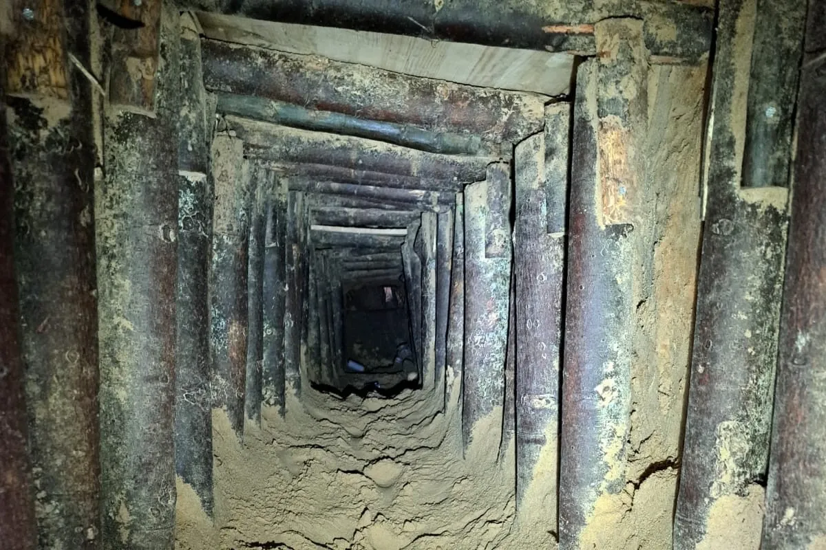 тоннель на беларусско-польской границе