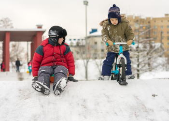 снежная горка