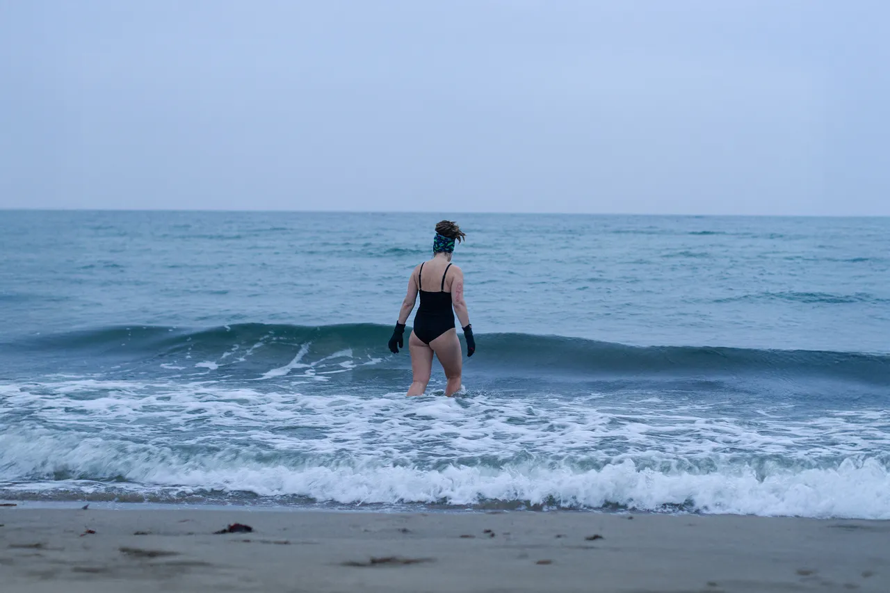 Балтийское море зимой